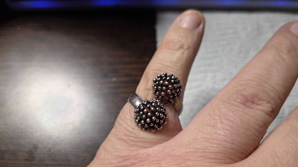 Inel vintage argint deosebit 3