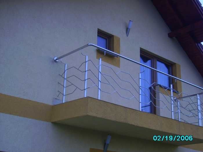Balustrade din inox,mana curenta din inox,balcon inox,inox,terasa inox
