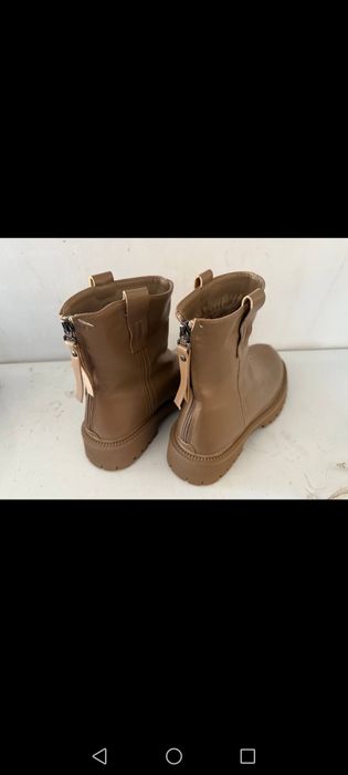 зимный женские ботинка