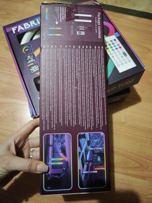 3 броя RGB LED осветления с дефект,