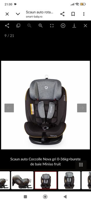 Scaun auto Cocolle Nova