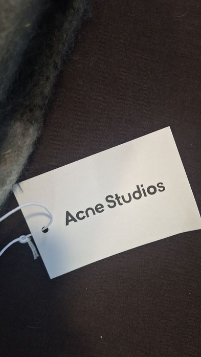 Eșarfă acne studios neagra