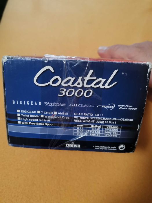 Макара Daiwa Coastal 3000