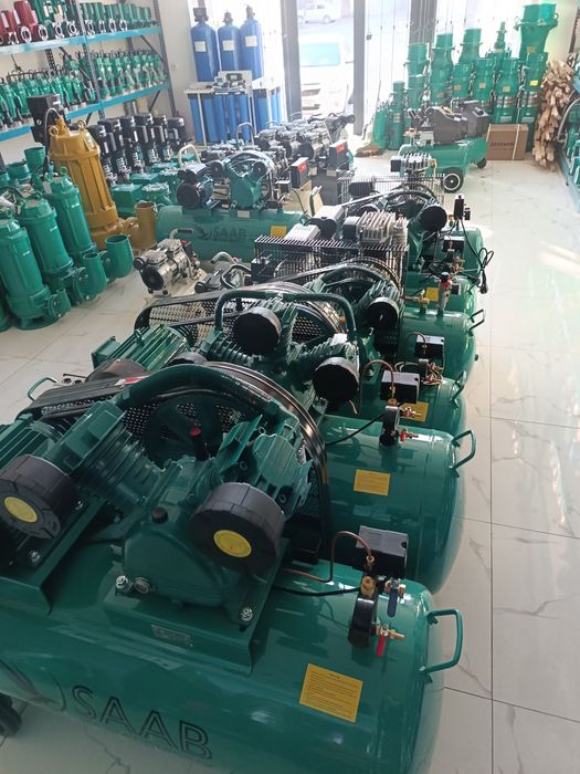 Хавони сиқиб  бакда тўплаб, турли асбоблар ва ускуналарни ишлатиш учун