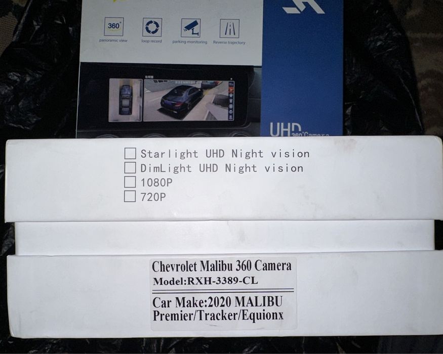 Malibu XL, Equinox, 360 Camera SuperHD