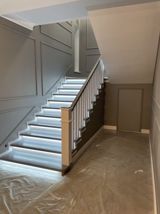 Лестница освещения