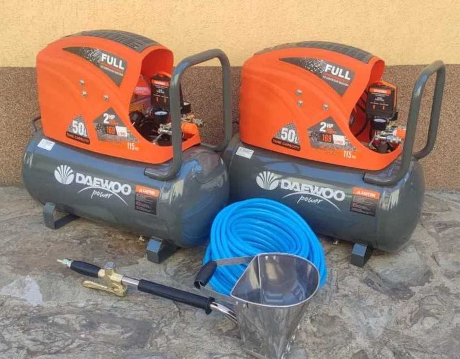 Pompa Tencuit 60mp/h Profesionala cu 2 Compresoare 100L NOUA