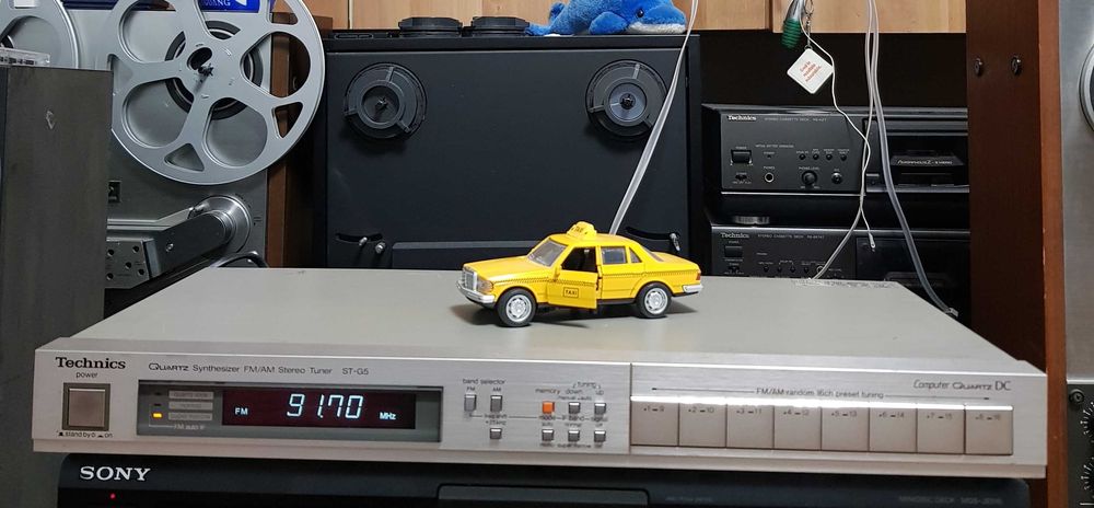 Tuner Deck Audio Radio Stereo Vintage TECHNICS ST G5 SILVER