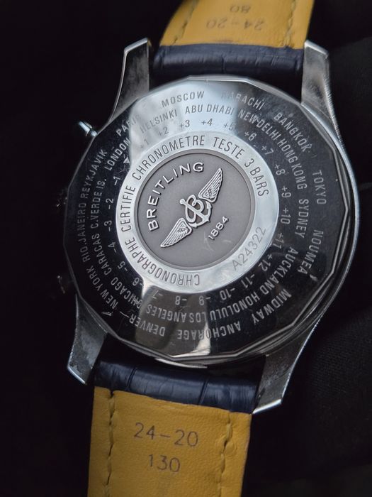 Breitling Navitimer Chronograph GMT 46