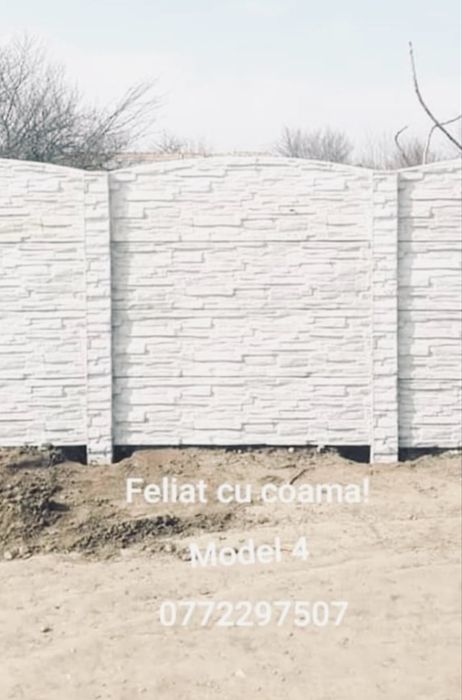 Gard din beton armat!