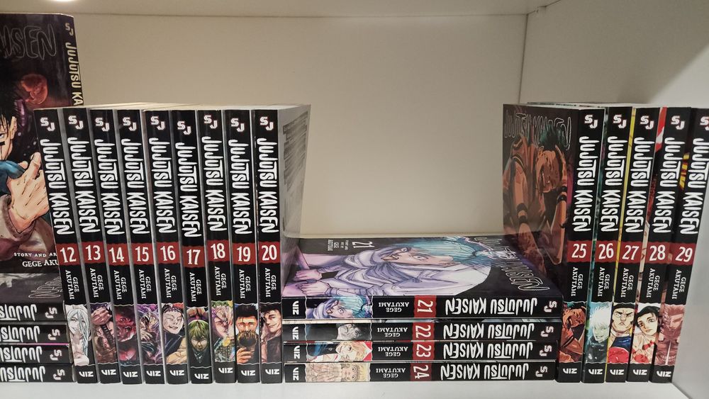 Манга Jujutsu Kaisen vol 0-29 + official character guide
