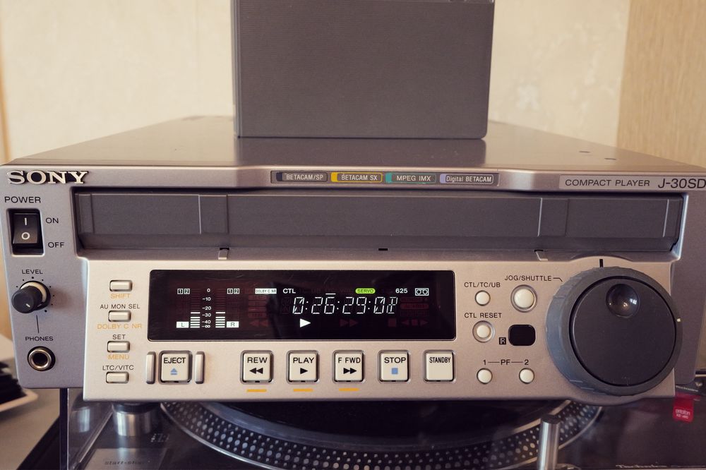 Sony video player J-30SDI Betacam profesional Raritate compact 9kg