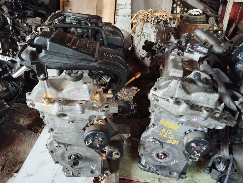 Продам двигатель нисан 3 цилиндровые с минимальным пробегом