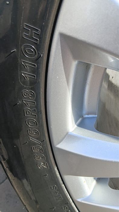 Шины с дисками лето 265/60р18