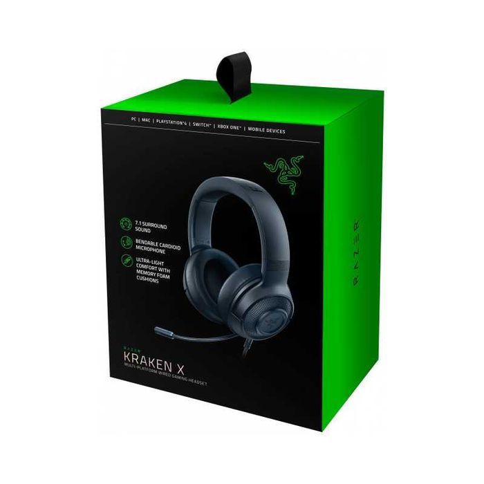 Casti Gaming Razer Kraken X multiplatforma RZ04-02890100-R3M1 Sigilate