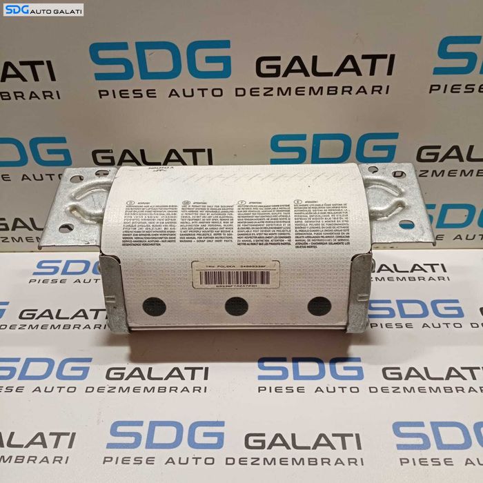 Airbag Pasager Dreapta BMW Seria 3 E90 E91 E92 E93 2004 - 2010 Cod 34043943A 34009374H [2060]