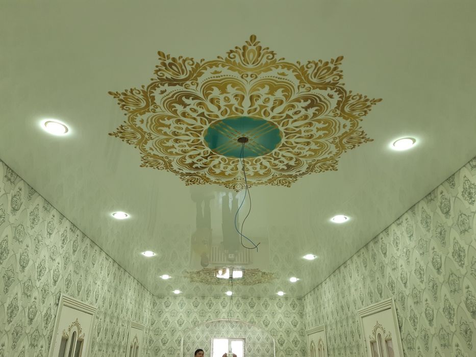 Натяжные потолки 1500