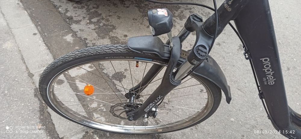 Bicicletă solidă cu jante Inox și disc față și spate