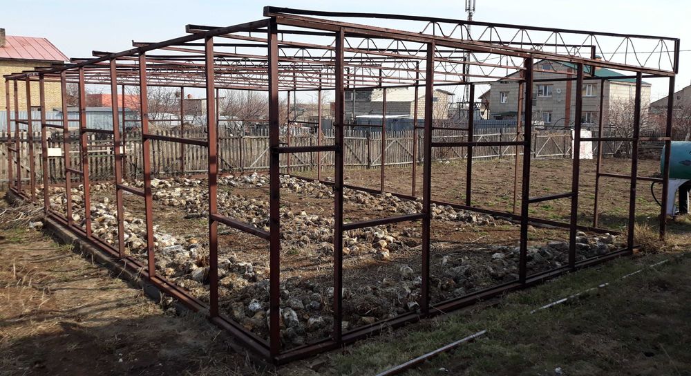 продам каркас ангара металлический
