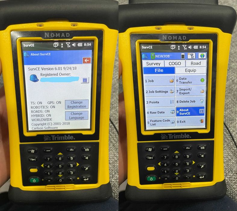 Reparatii  Controlere GETAC , Timble T41 , Nomad, TSC2, TSC3, GPS