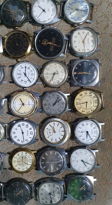 Срочно продам коллекцию часов ссср