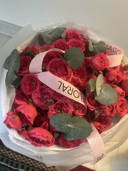 Кустовый розы 20 шт