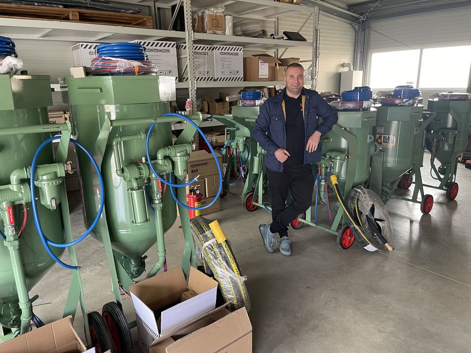 Aparat de Sablat GmbH/Instalatii Sablare profesionale 50l-100l-200l