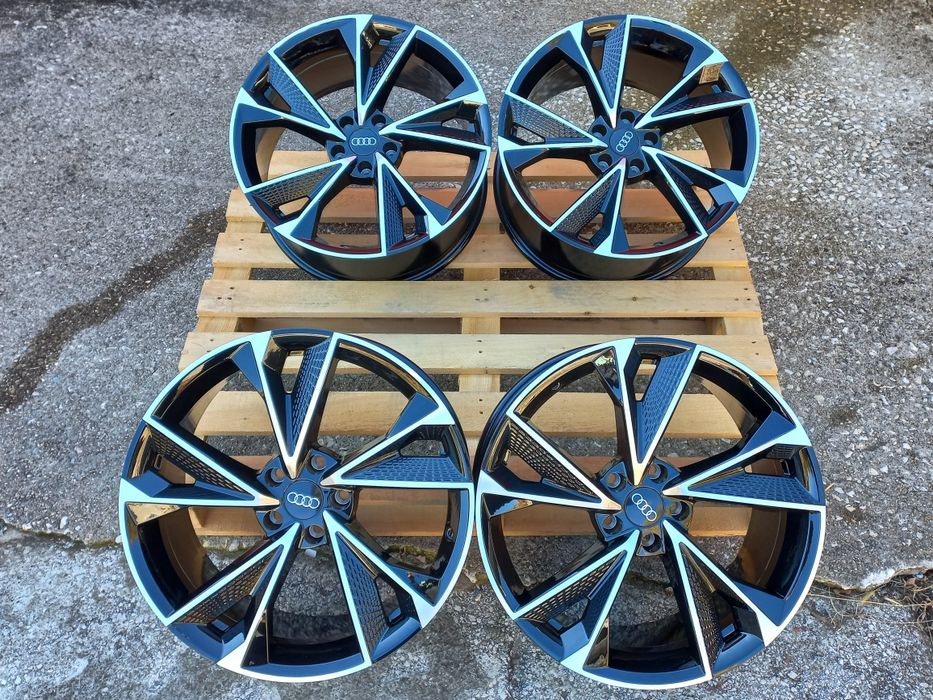 20"Audi RS 9ж ет35 Black Polish A5 A6 A7 A8 Q3 Q5 Q7  Чисто Нови