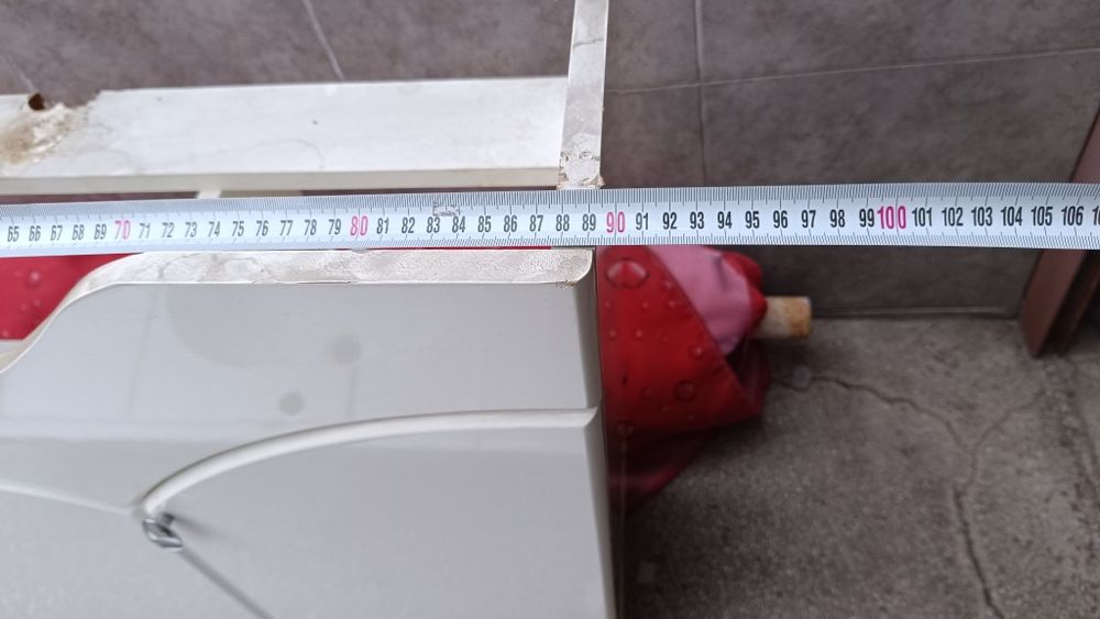 Шкаф и мивка за баня  97 см.