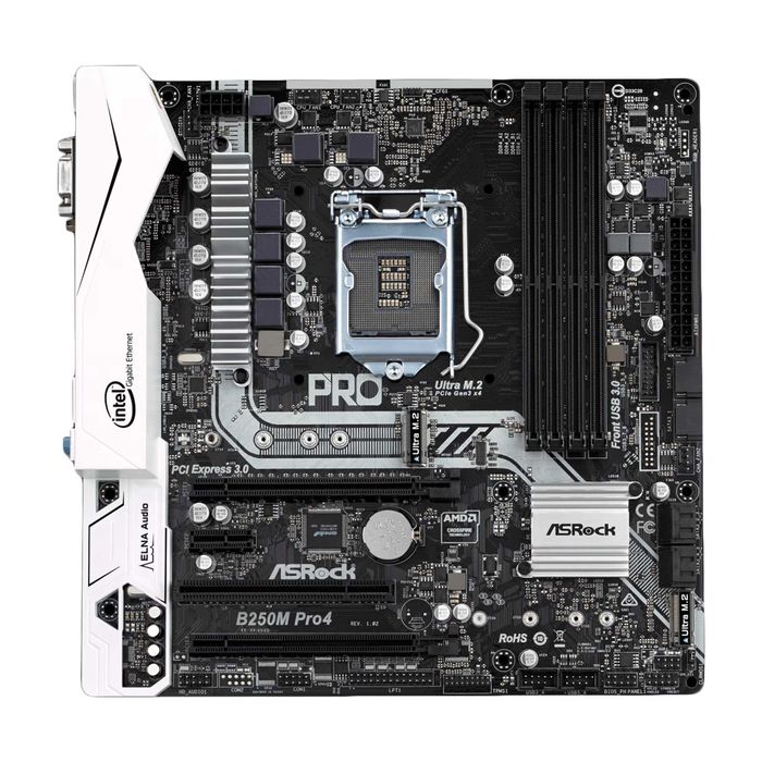 Placa de baza 1151 Asrock B250M Pro4 DDR4 USB 3.0 DVI HDMI
