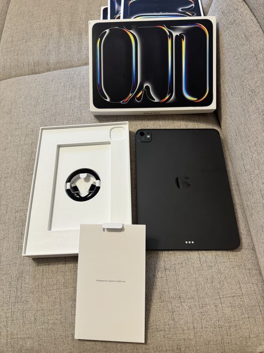 ipad pro 11” cu M5 (2025) 256gb space black, wifi, 9 cicluri, garantie