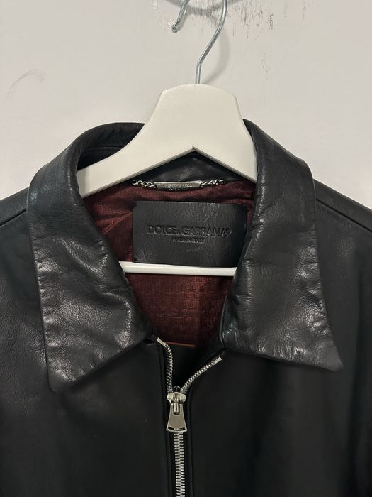 Dolce & Gabbana 100% оригинално кожено яке