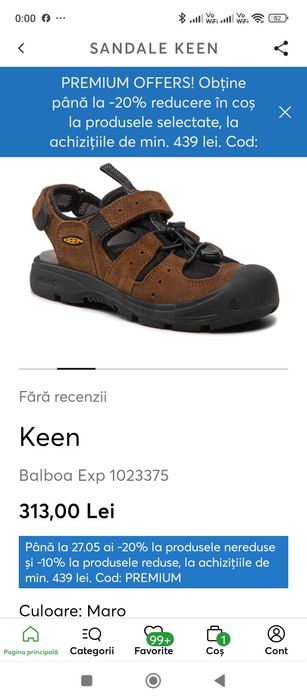 Sandale Keen copii din piele, noi!