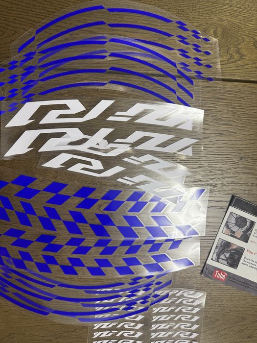 Стикери за джанти 17” Yamaha YZF-R1