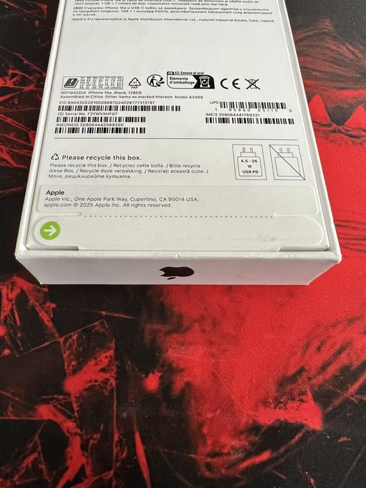 Нов Iphone 16e 128GB