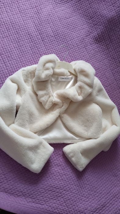 Свадебная шуба теплая