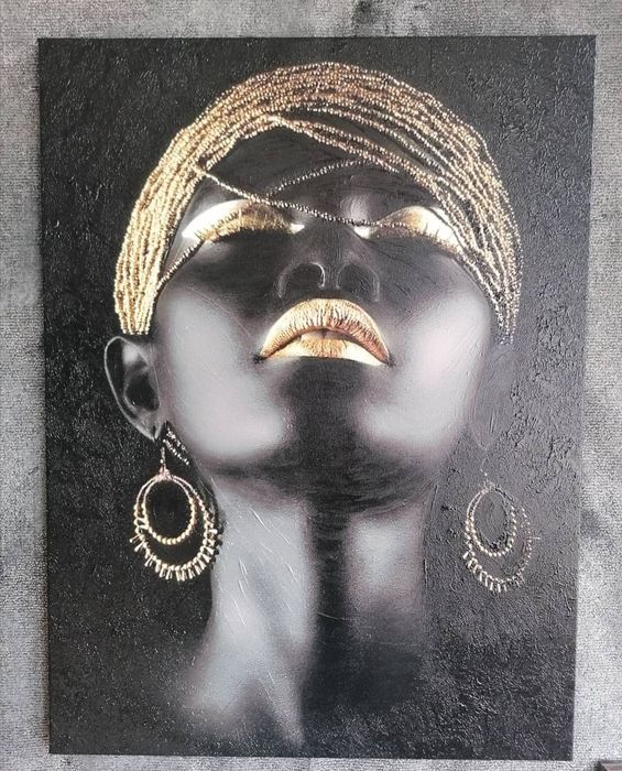 Картина Модерна и стилна "Златна жена"