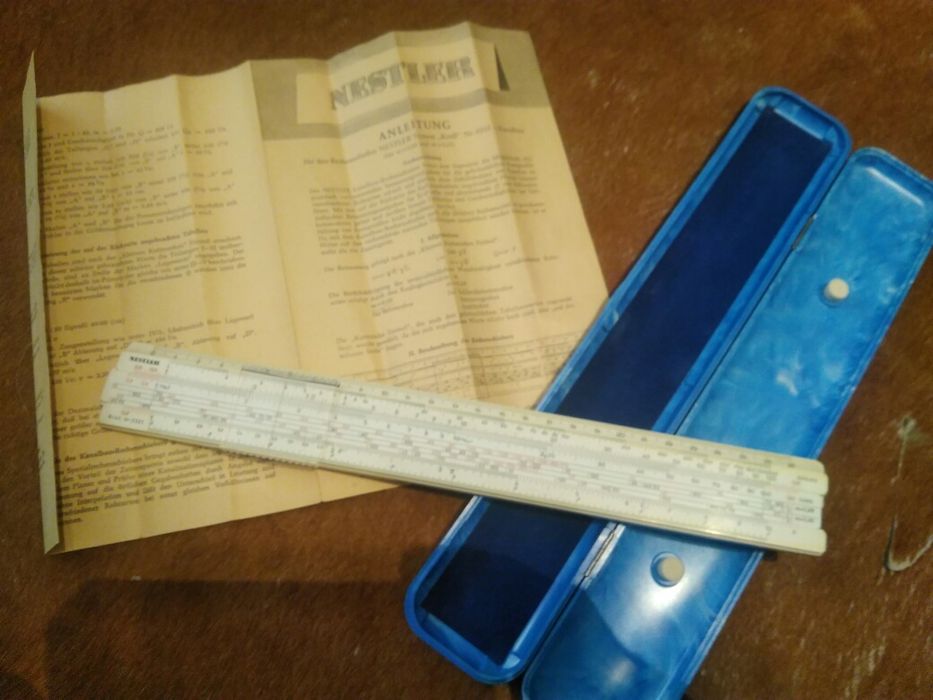 Rigla de calcul nestler nr. 0321 aristo