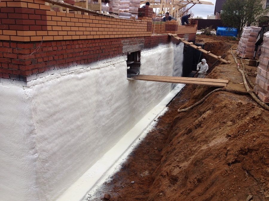 Утепление пенополиуретаном (ППУ)