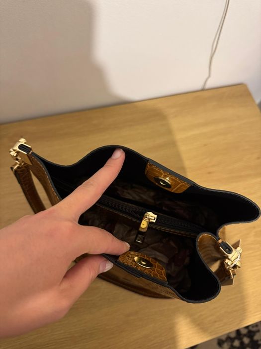 Poșetă geanta Michael Kors Preston originală piele naturală