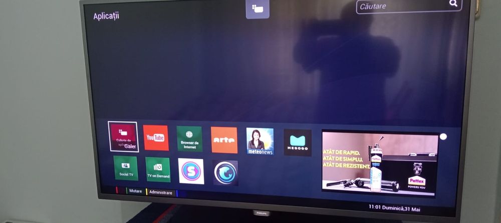 Smart tv philips 108cm