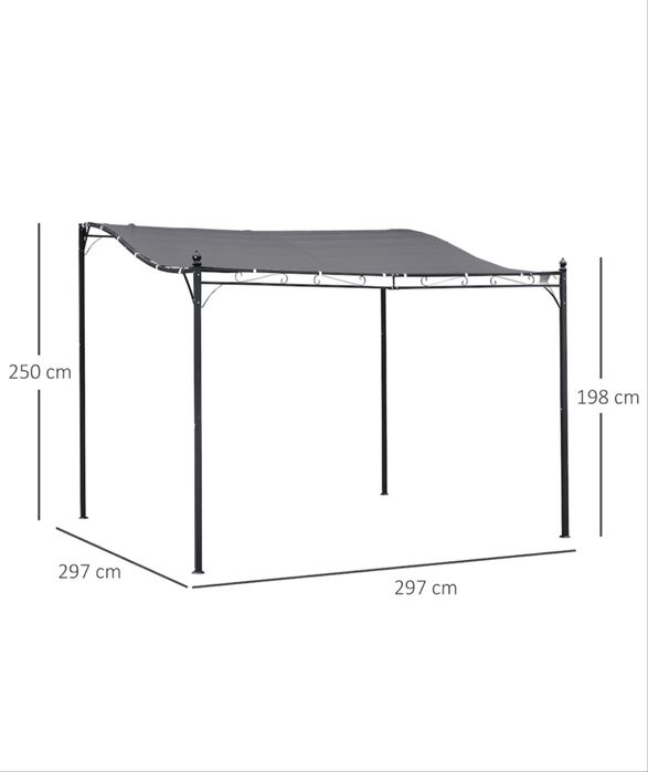Градинска шатра 270/300/300