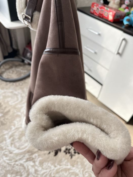 Продам дубленку размер 140-150