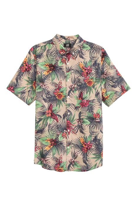 H&M - 7 camasi maneca scurta, bumbac mar.S/M (talie=100) noi, eticheta
