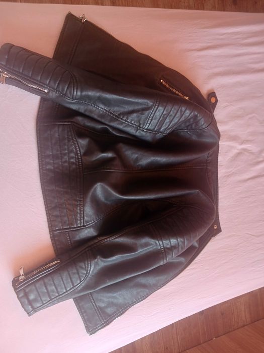 Детско кожено яке естествена кожа за дете 6г