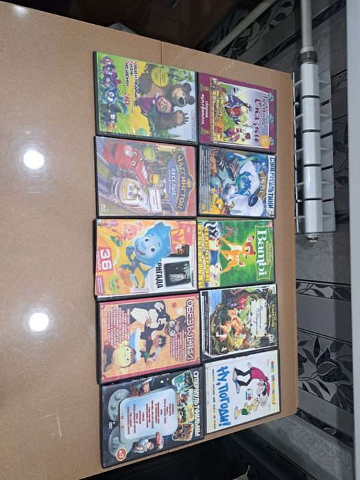 Диски фильмы и мультфильмы