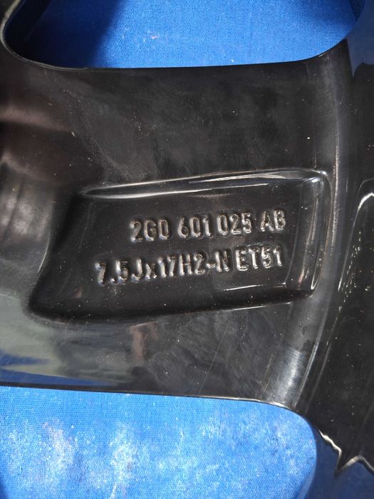 1 Janta Aliaj 5x100 17'' OEM VW Polo GTI - 7.5J ET 51 !