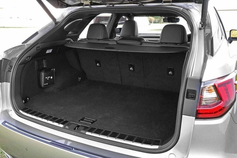 Щора за багажник Lexus RX AL20 2015–2022, черна, алуминий и PVC