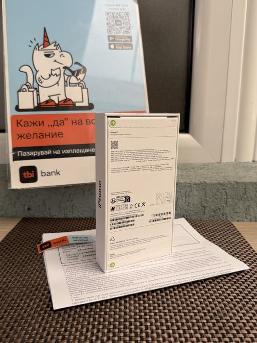 256GB!НОВ•ЛИЗИНГ 30€/м•iPhone 17 * айфон 17 lavender blue black white  НЕРАЗПЕЧАТАН