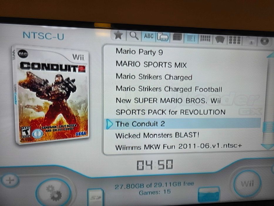 Пълен комплект HDMI Wii +  20 игри и аксесоари